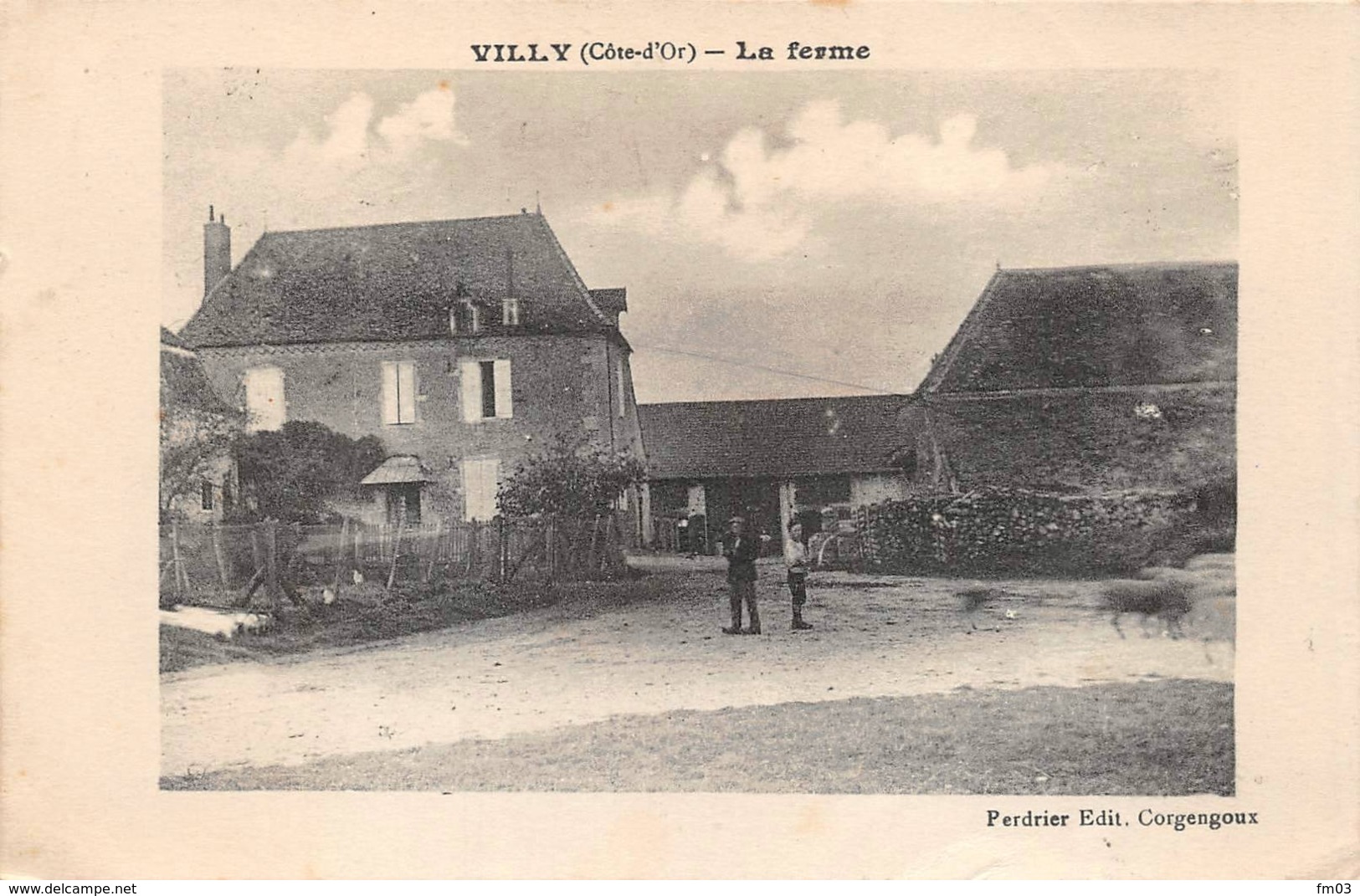 Villy Le Moutier Canton Nuits Saint Georges La Ferme - Andere & Zonder Classificatie