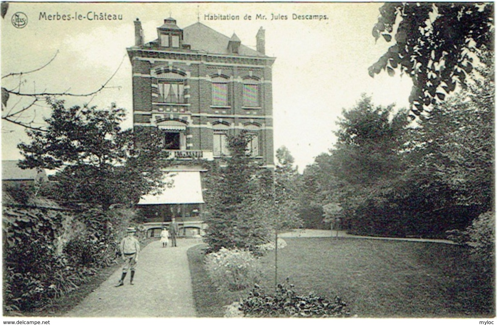 Merbes-le-Château. Habitation De Jules Descamps. - Merbes-le-Château