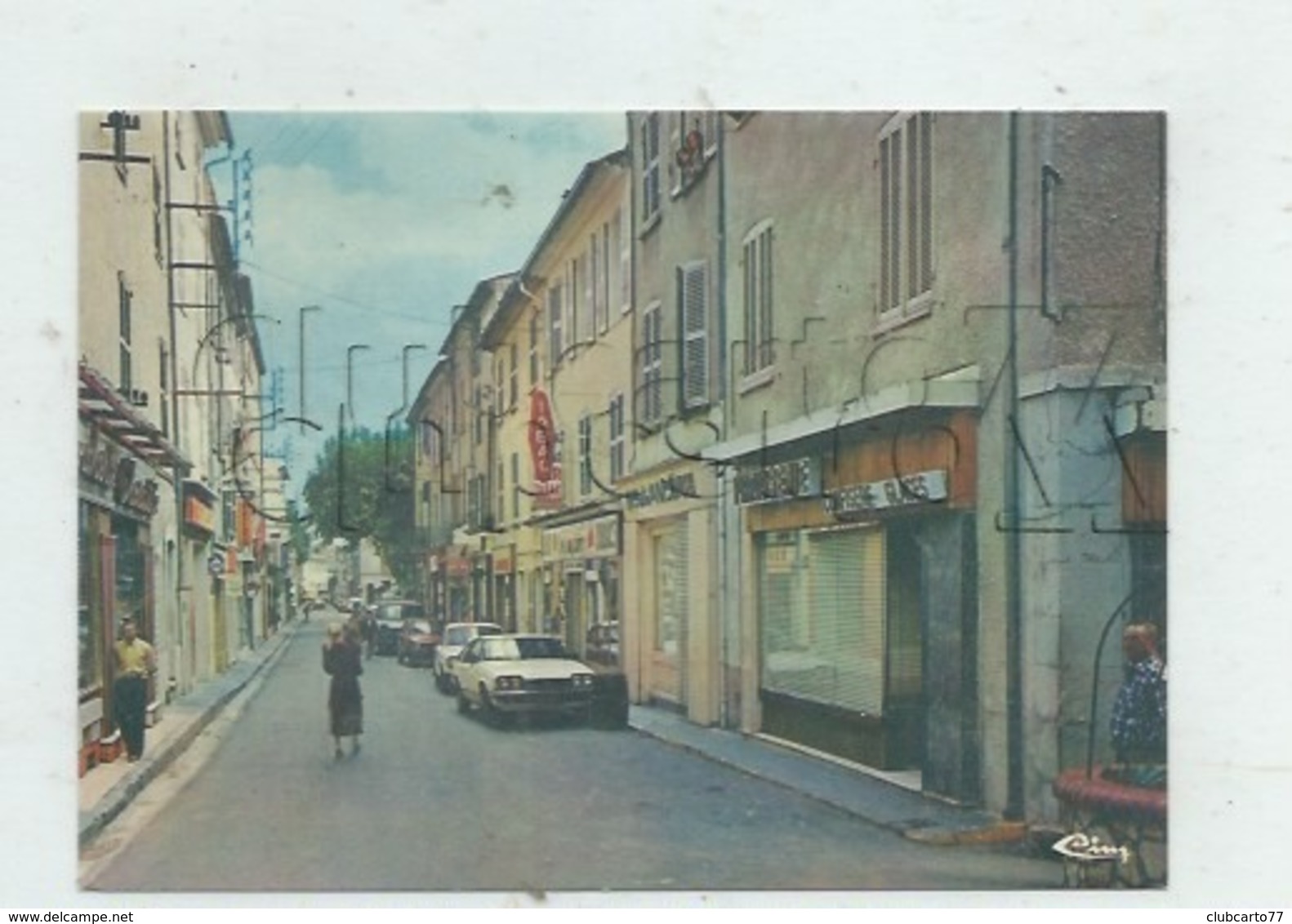Le Luc (83) : La Rue Principale Commerçante Prise Du Magasin Patisserie Boulangerie Env 1980 (animé) GF. - Le Luc