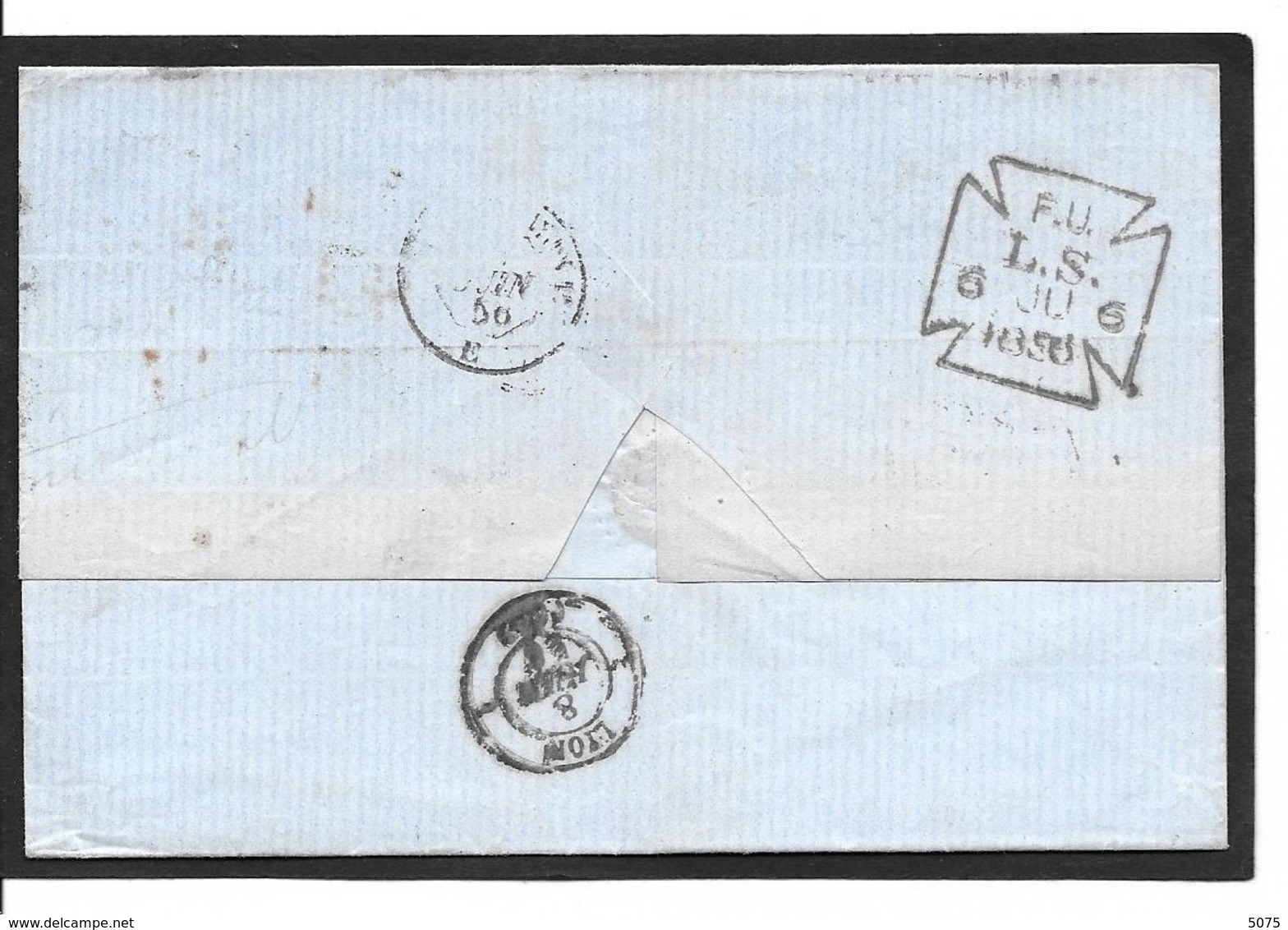 7.6.1856  4 Pence Yvert 17a - Lettres & Documents