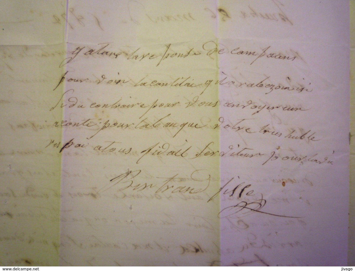 2019 - 2968  LETTRE Au Départ De HUESCA à Destination De ARREAU (Hautes-Pyrénées)  1872    XXX - Briefe U. Dokumente