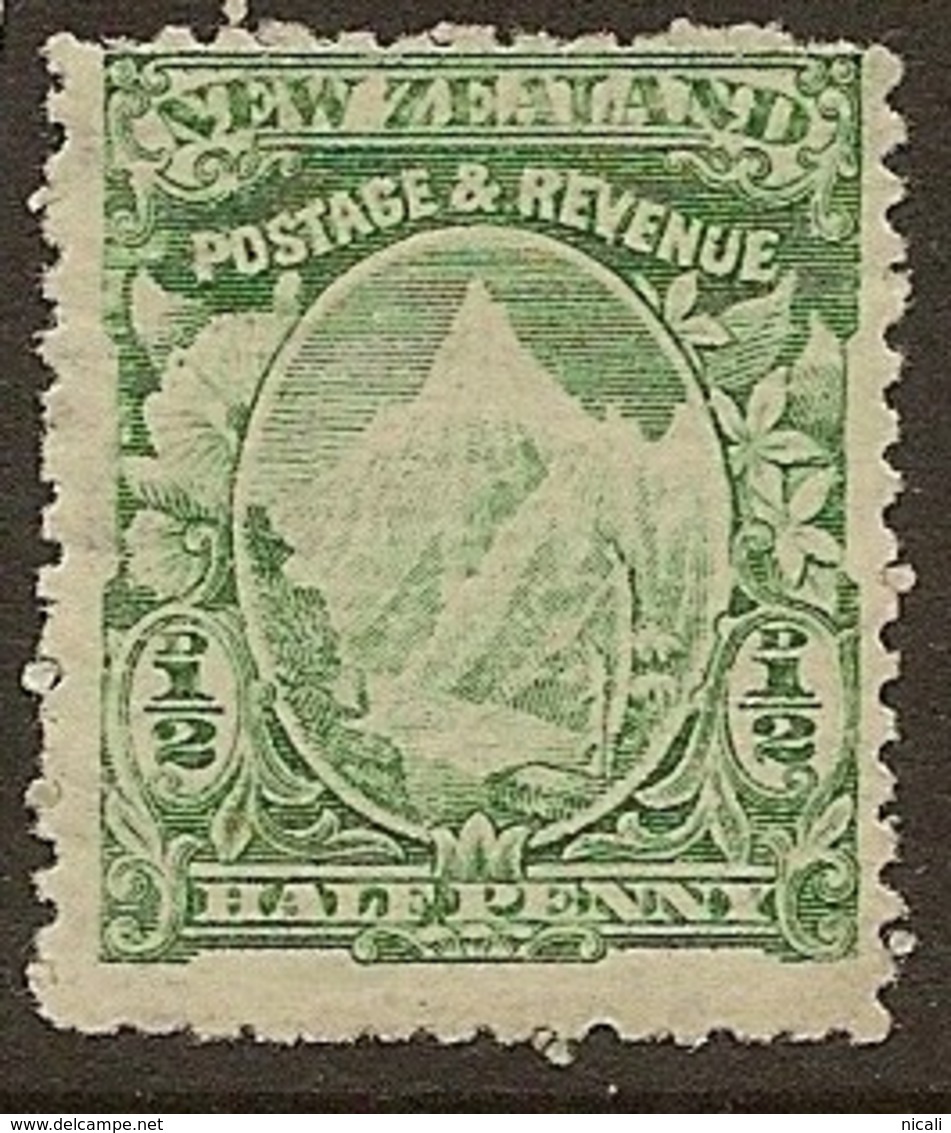 NZ 1900 1/2d Mt Cook Cowan SG 300 HM #IZ72 - Unused Stamps