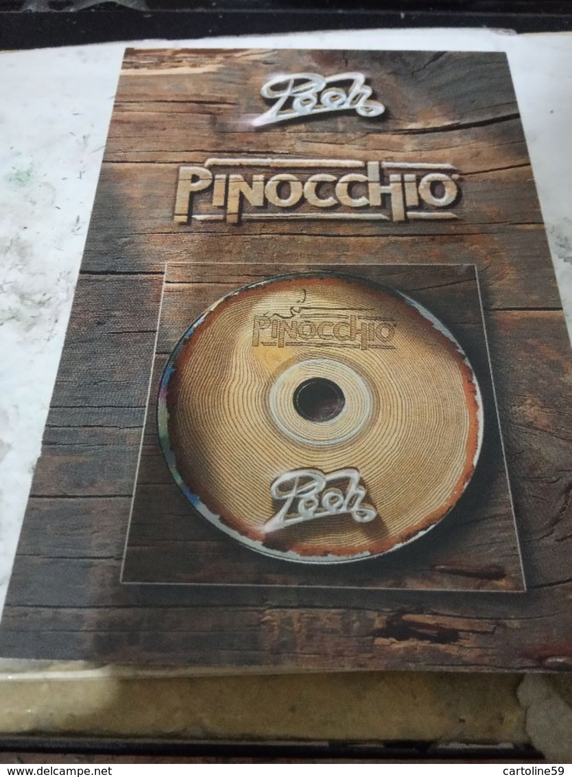 Card Pubblicita Disco COMPLESSO I POOH  PINOCCHIO  N2003  HG1546 - Musica E Musicisti