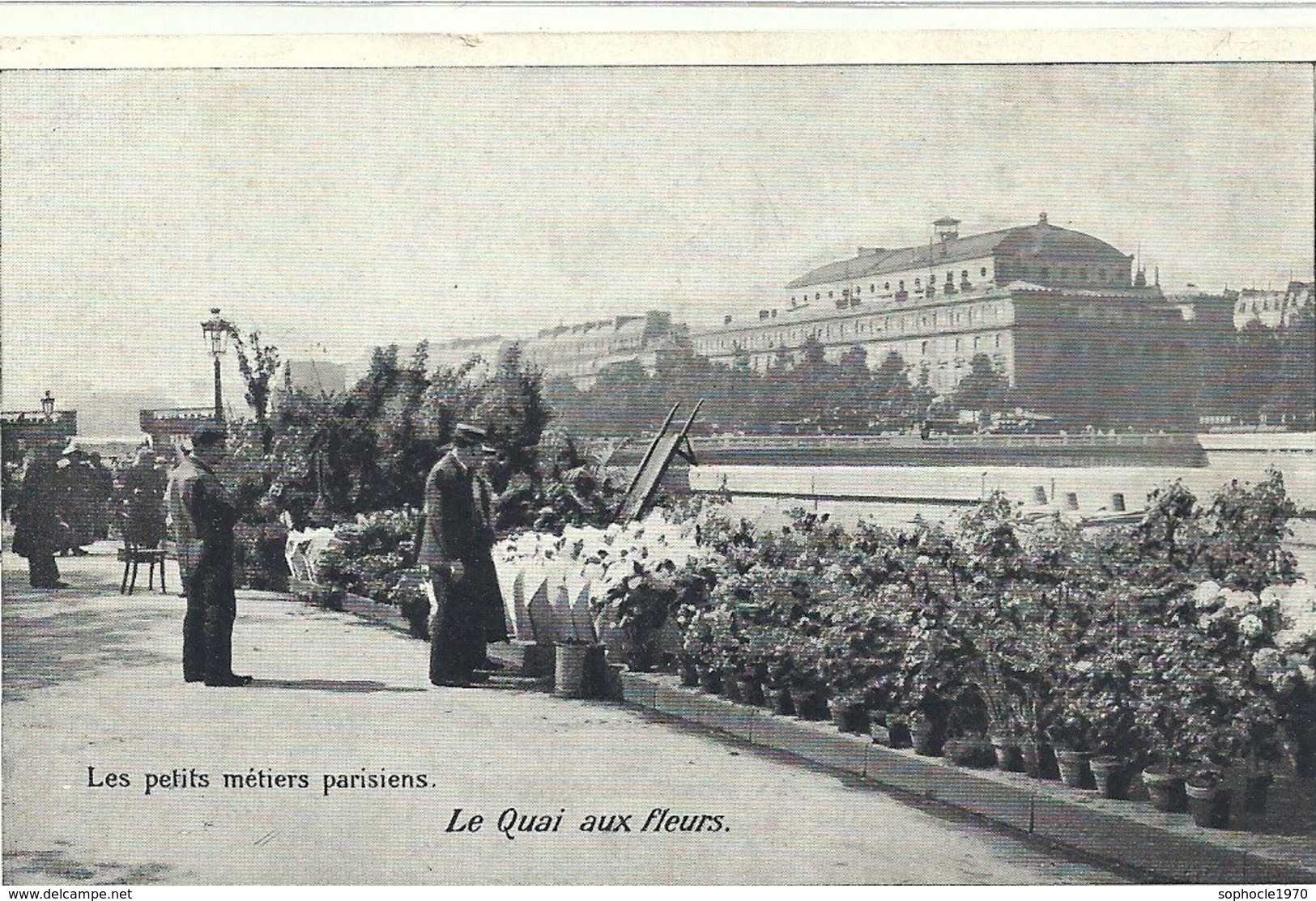 2020 - SEINE - 75 - PARIS - Les Petits Métiers Parisiens - Le Quai Aux Fleurs - Dos Pub Aux Quatre Arrondissements N° 52 - Petits Métiers à Paris