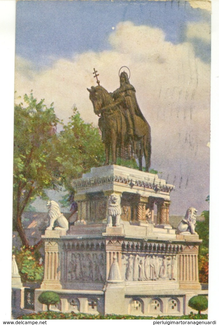 V 10514 - Budapest - La Statua Del Re Santo Stefano Vigila Sulle Sorti Dell'Ungheria - Hungary