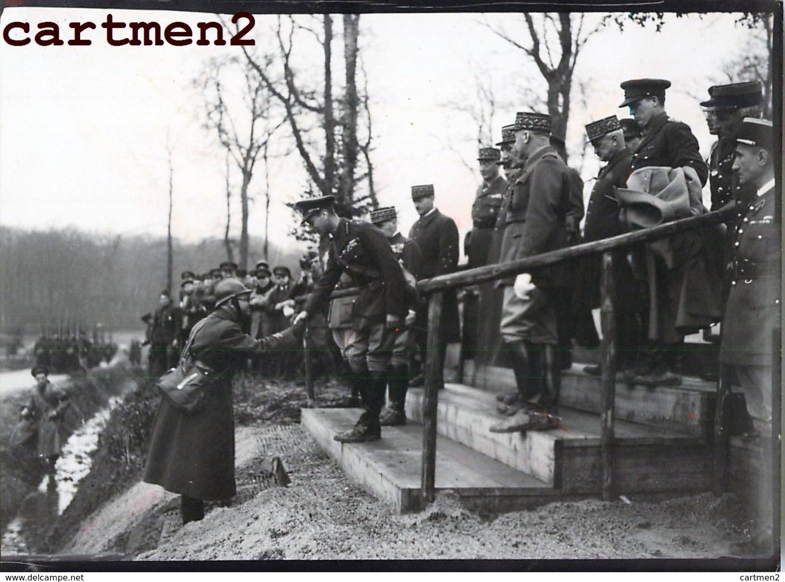 VOYAGE DE NEVILLE CHAMBERLAIN EN FRANCE SERVICE CINEMATROGRAPHIQUE ARMEE SECONDE GUERRE MONDIALE - Krieg, Militär