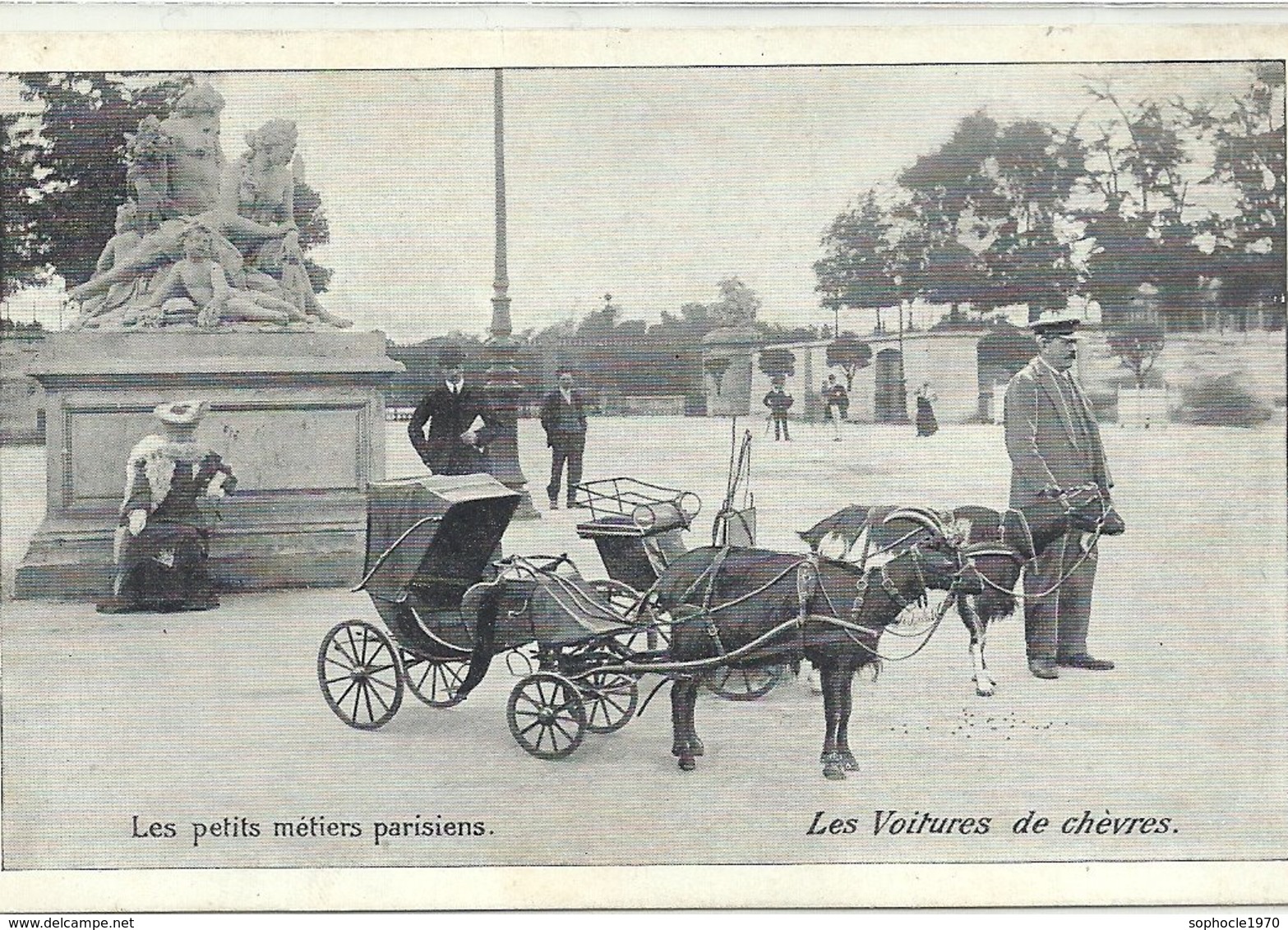 2020 - SEINE - 75 - PARIS - Les Petits Métiers Parisiens - Voitures De Chèvres - Petits Métiers à Paris