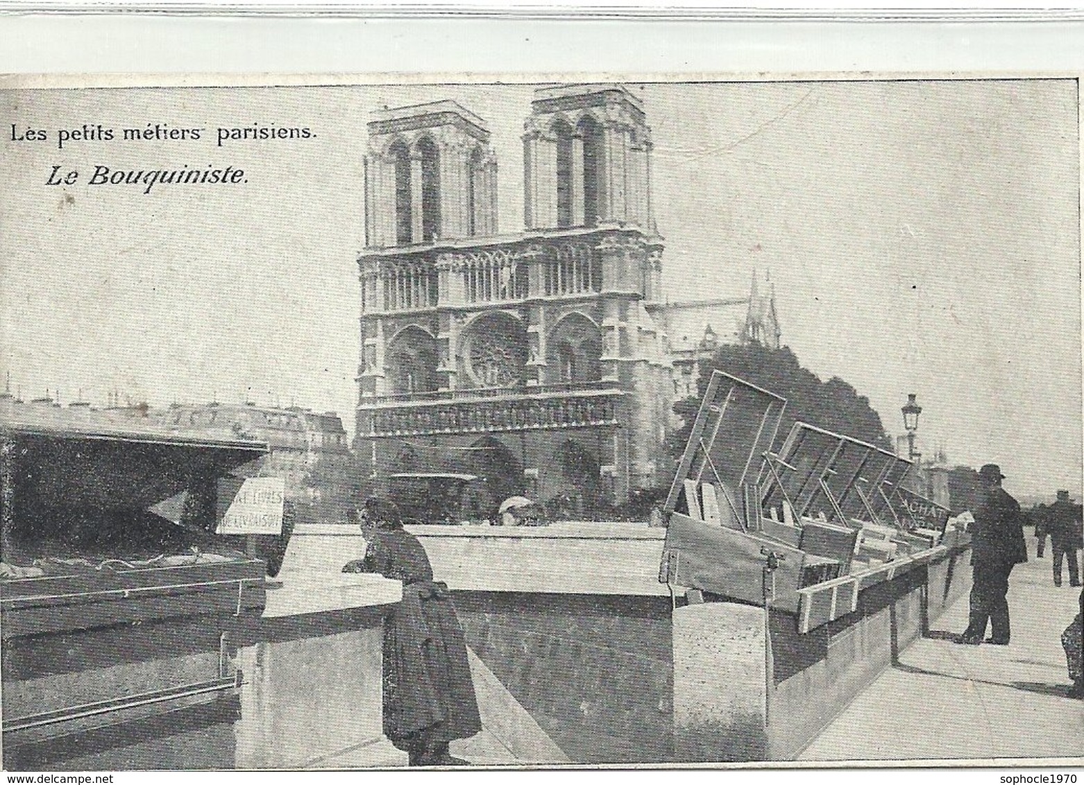 2020 - SEINE - 75 - PARIS - Les Petits Métiers Parisiens - Le Bouquiniste - Artesanos De Páris