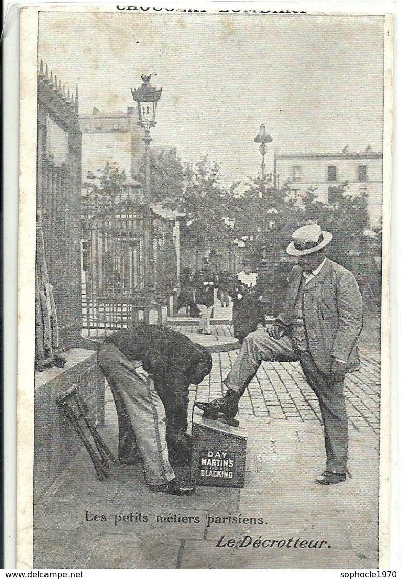 2020 - SEINE - 75 - PARIS - Les Petits Métiers Parisiens - Ledécrotteur - Petits Métiers à Paris