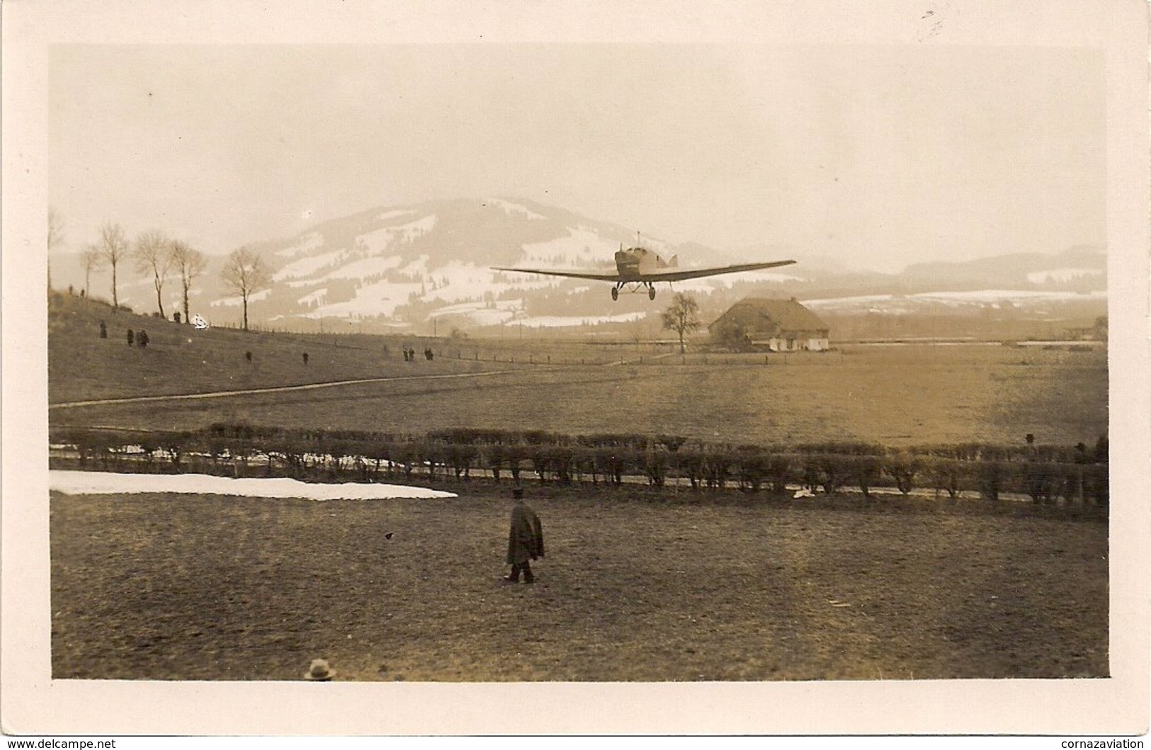 Aviation - Avion Junkers F-13 - Meeting Bulle 1925 - 1919-1938: Fra Le Due Guerre