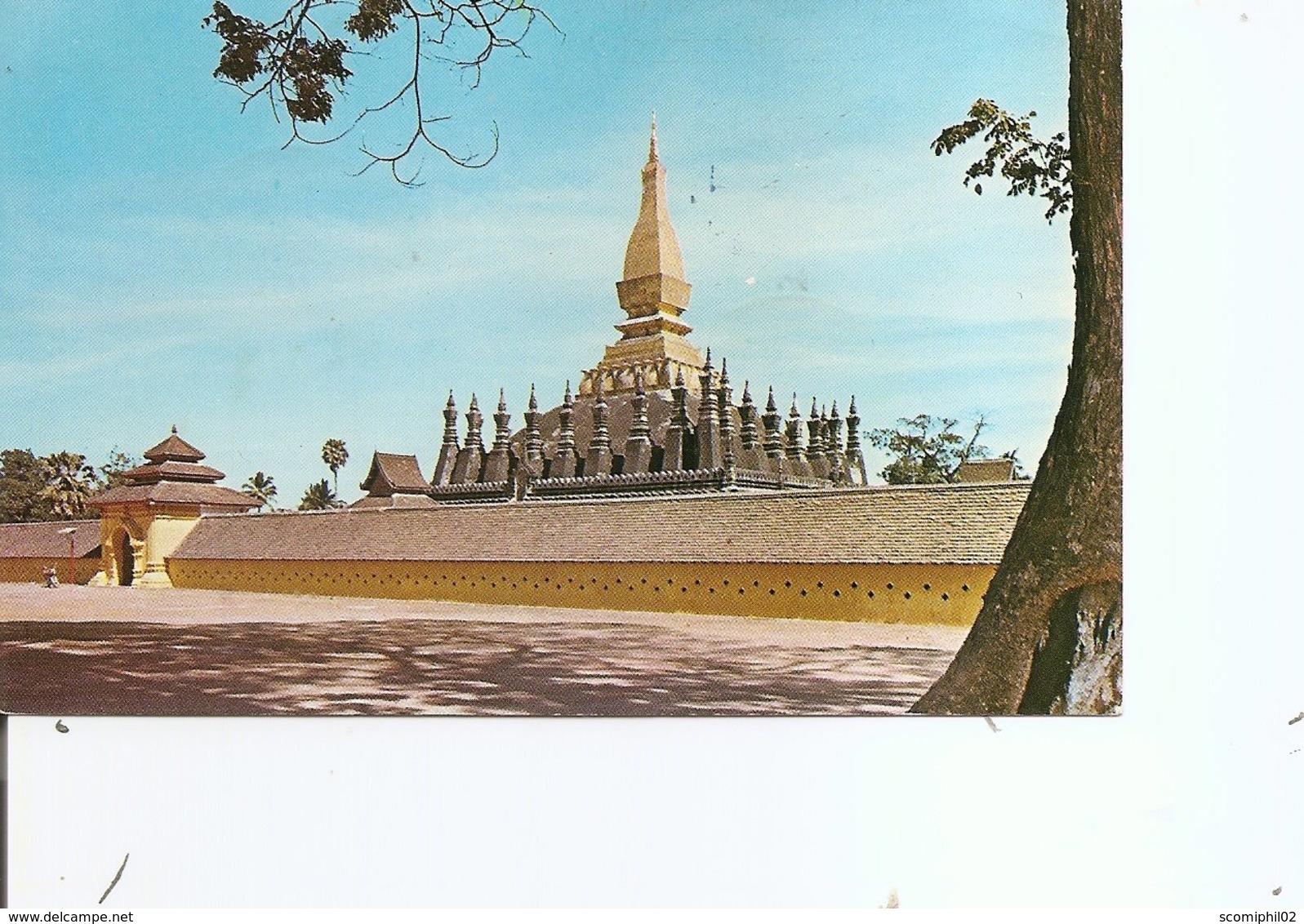 Laos ( CP De 1969 De WattayAéroport Vers Les Pays-Bas à Voir) - Laos