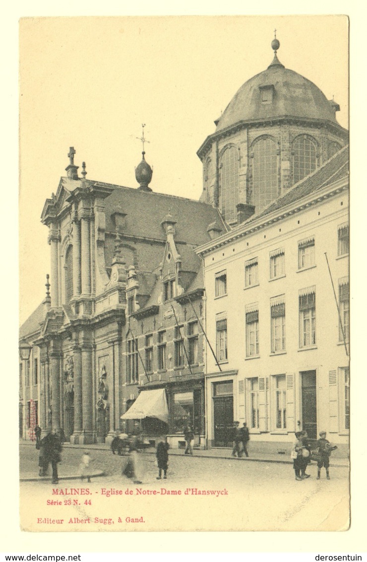A0116	[Postkaart] Malines. - Eglise De Notre-Dame D’Hanswyck (Albert Sugg Excelsior) [Mechelen Hanswijkkerk Kerk OLV] - Mechelen