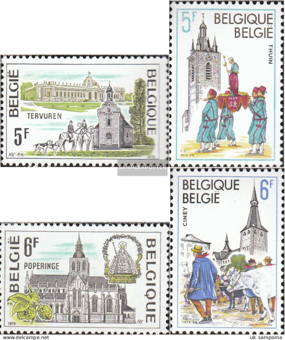 Belgium 1998-2001 (complete Issue) Unmounted Mint / Never Hinged 1979 Tourism - Unused Stamps