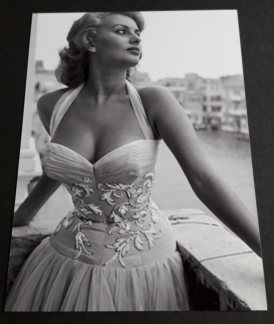 SOPHIA LOREN # Sexy Portrait # Großes Star-Photo, Ca. 13 X 18 Cm # [19-4560] - Fotos