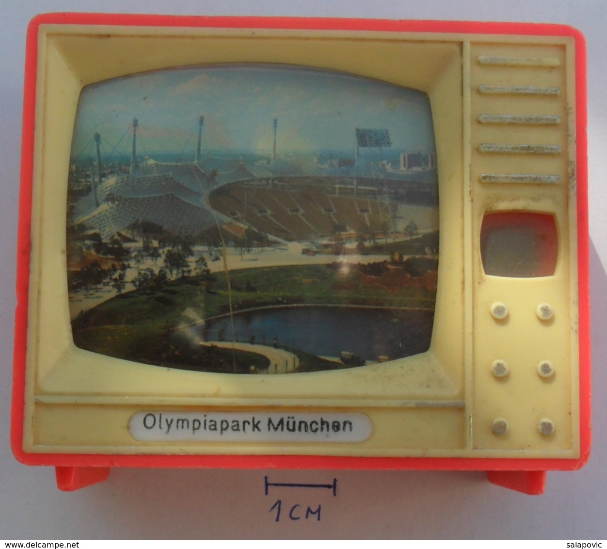 Plastiskop Ges.gesch Olympiapark München, Olympic Games München 1972  RRARE - Abbigliamento, Souvenirs & Varie