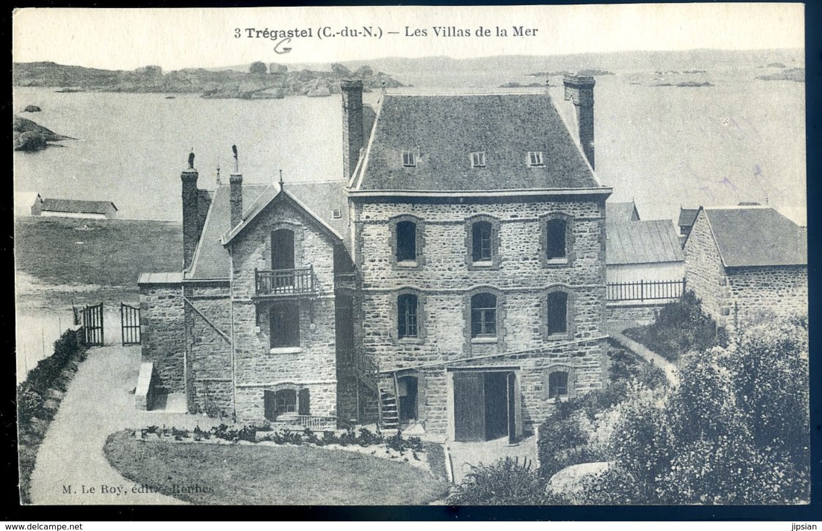 Cpa Du 22 Tregastel Les Villas De La Mer    LZ81 - Trégastel