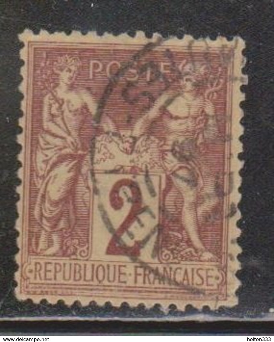 FRANCE Scott # 88 Used - 1876-1898 Sage (Type II)