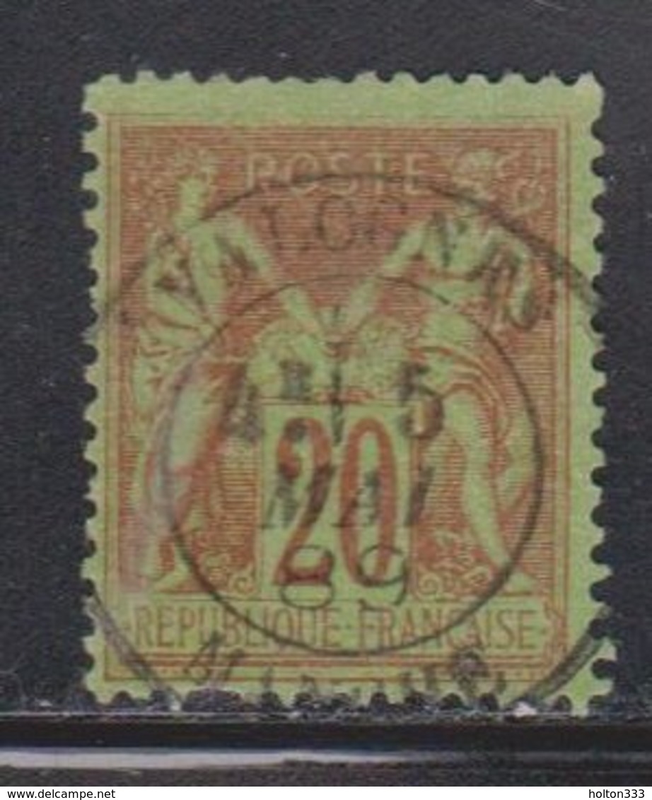 FRANCE Scott # 98 Used - 1876-1898 Sage (Type II)