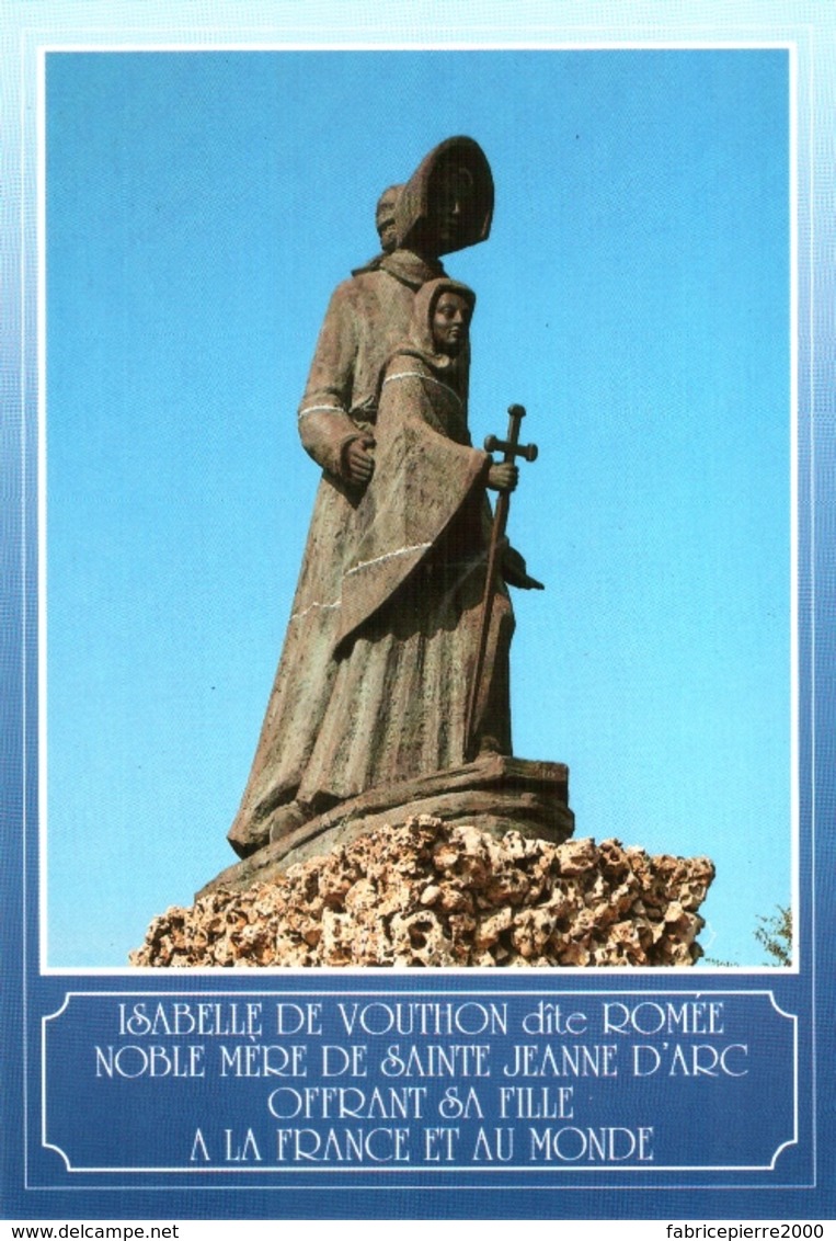 CPM 55 (Meuse) Vouthon - Monument Isabelle Romée, Mère De Jeanne D'Arc TBE, Près Domremy-la-Pucelle - Personaggi Storici
