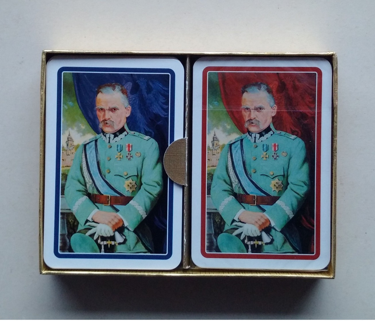 PLAYING CARDS CARTES A JOUER PIATNIK Pilsudski Polish Kings Rois Polonais - Kartenspiele (traditionell)