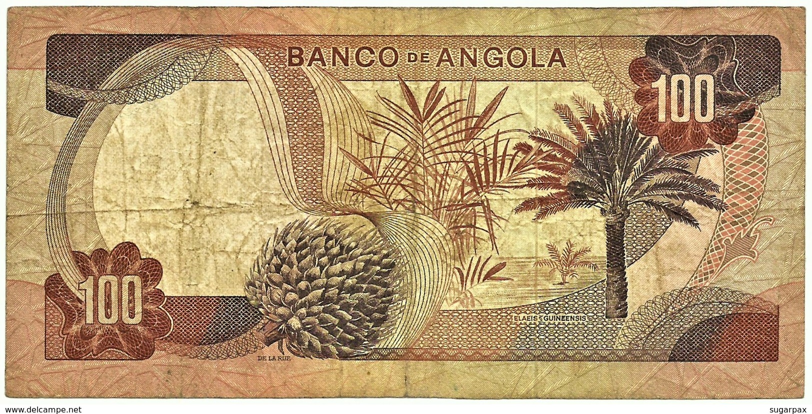 Angola - 100 Escudos - 24.11.1972 - Pick 101 - Série AF - Marechal Carmona - PORTUGAL - Angola