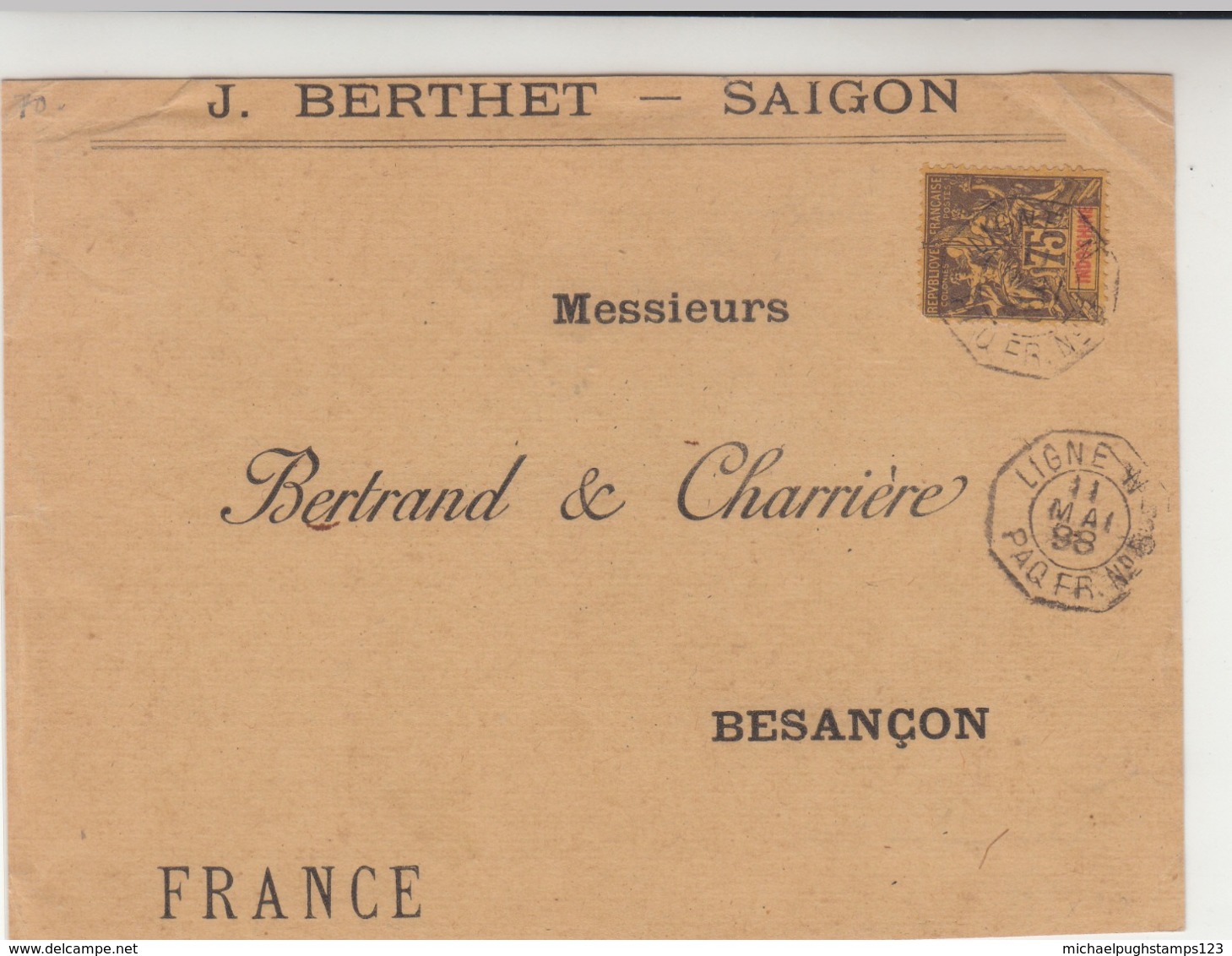 Indochina / France / French Maritime + Ship Mail - Altri & Non Classificati