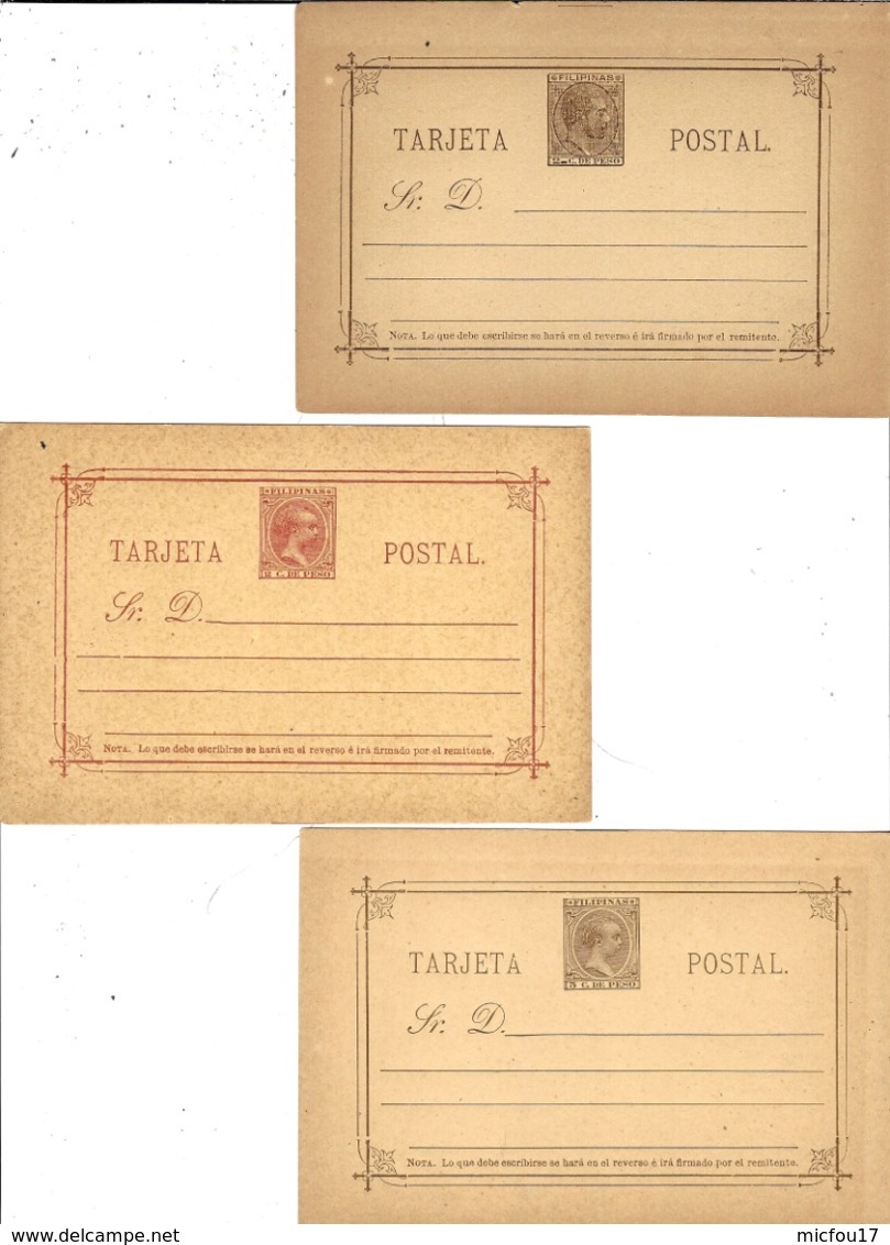 1880- Lot De 5  C P  E P  2 C   Non Utilisée   - TRES BON ETAT - Lettres & Documents