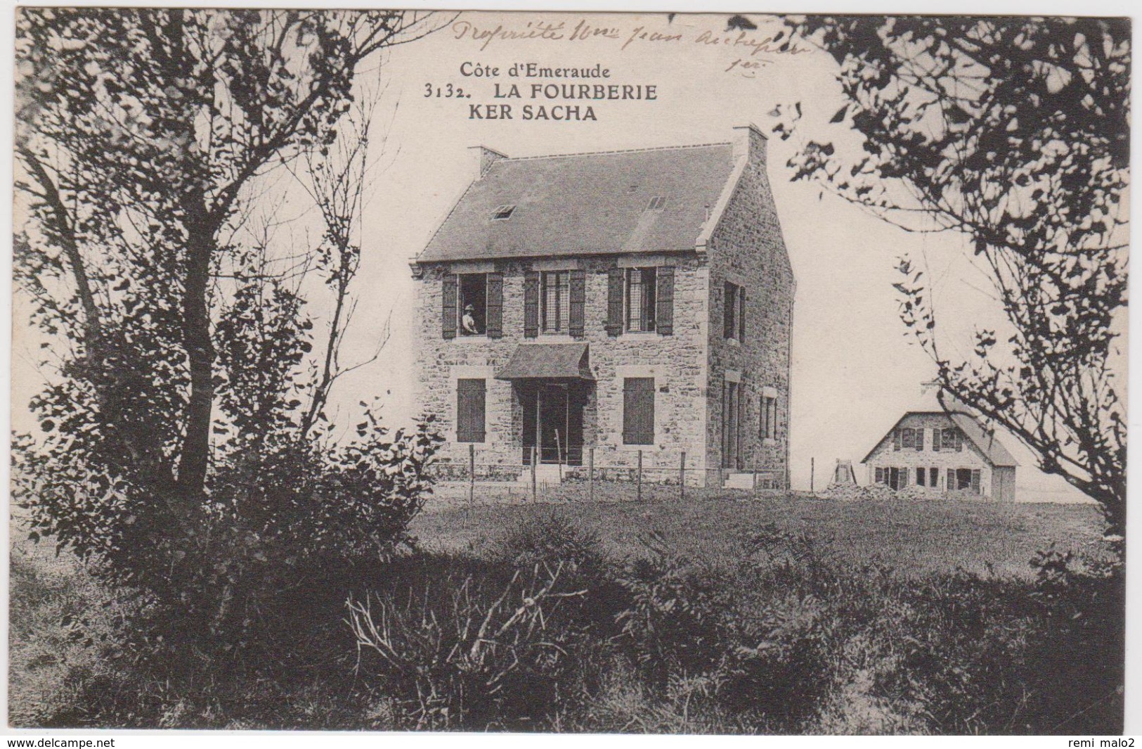 CARTE POSTALE   DINARD 35 LA FOURBERIE   KER SACHA - Dinard