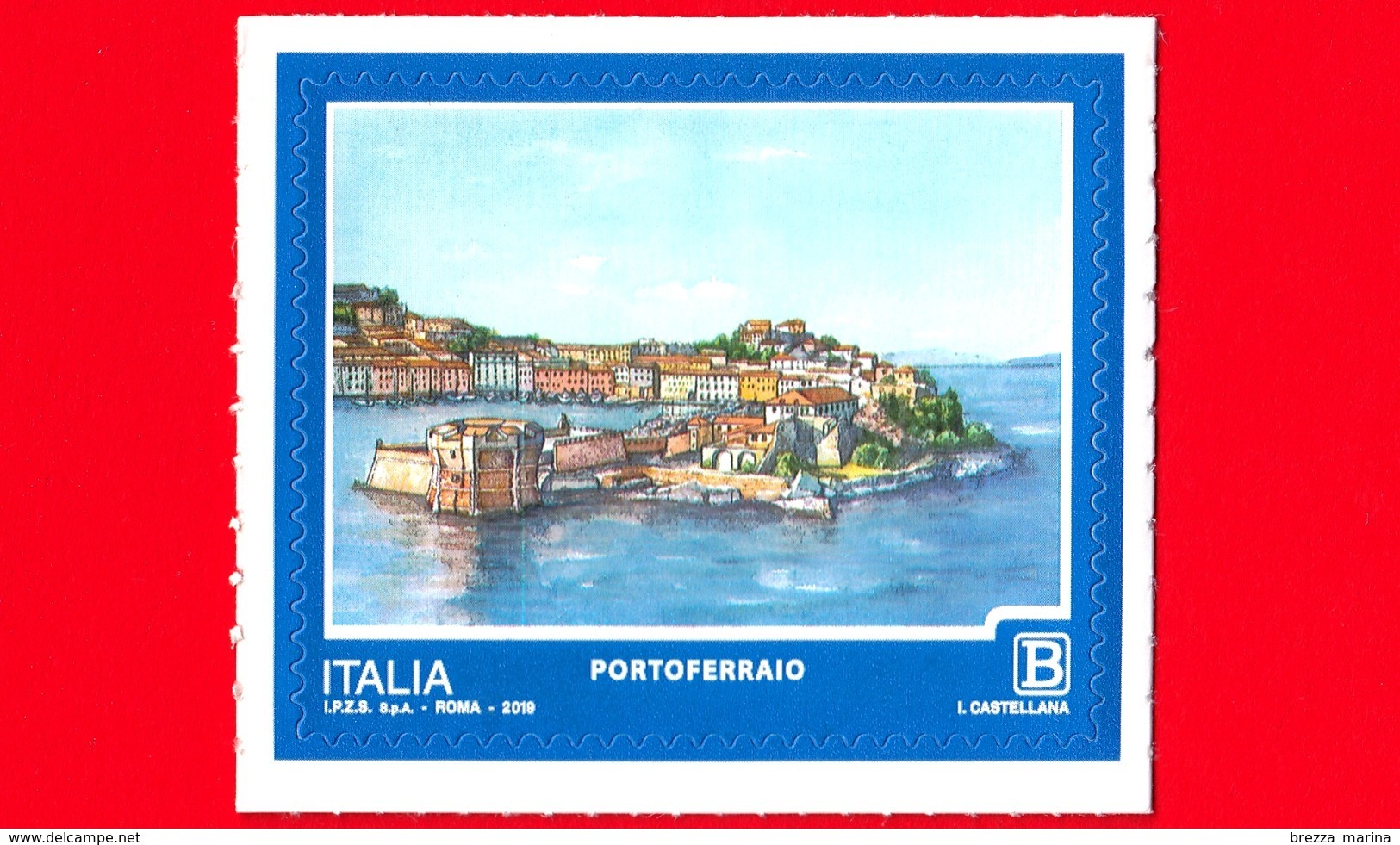 Nuovo - MNH - ITALIA - 2019 - Turismo – Portoferraio (LI) – Toscana – Panorama - Torre Della Linguella  - B - 2011-20:  Nuovi