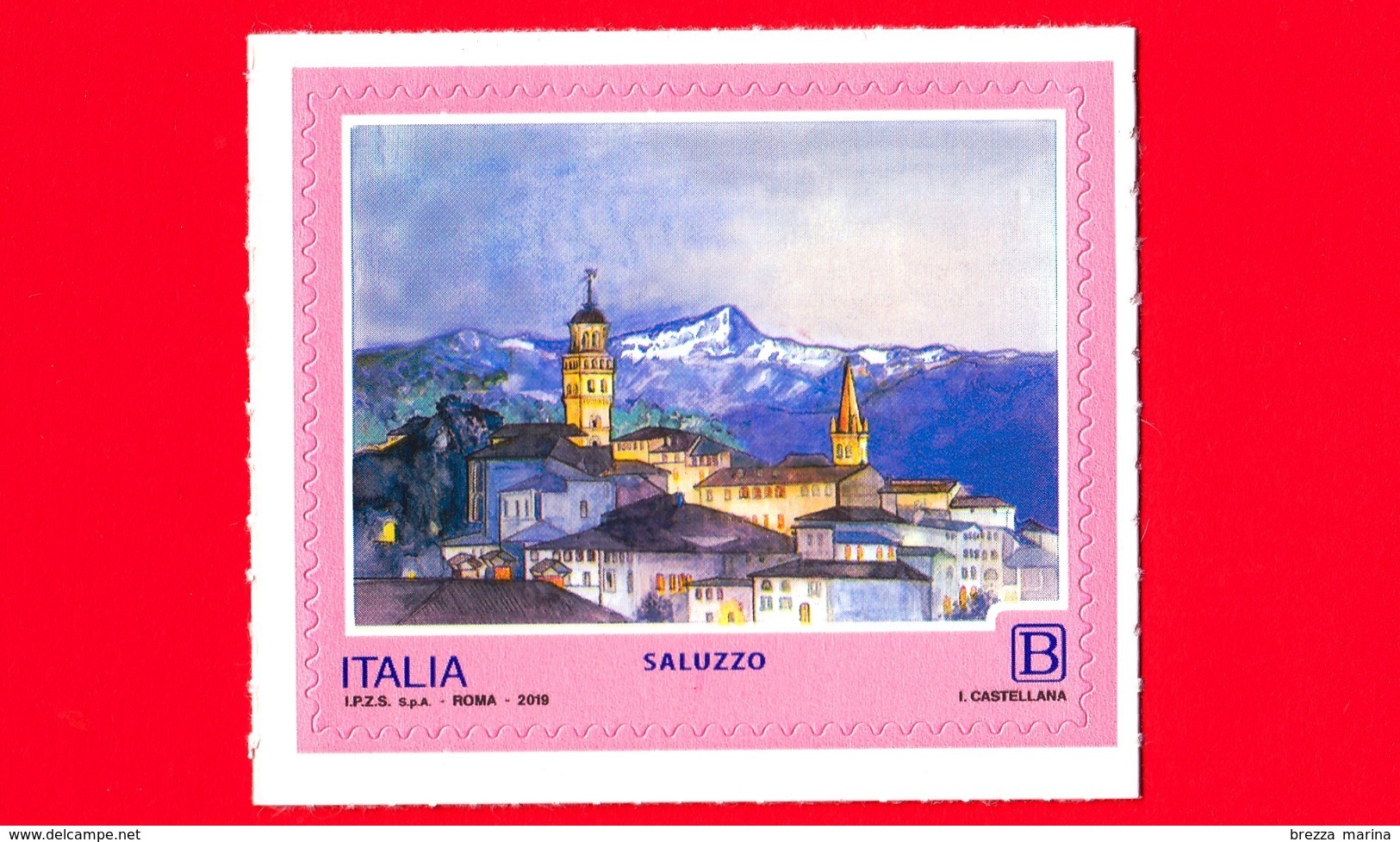 Nuovo - MNH - ITALIA - 2019 - Turismo – Saluzzo (CN) – Piemonte - Paesaggio Notturno - B - 2011-20:  Nuovi