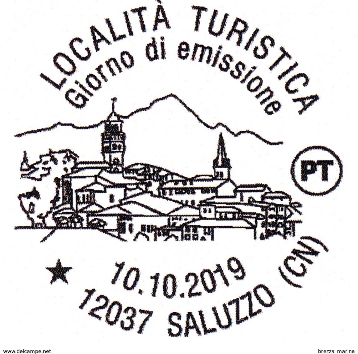 Nuovo - MNH - ITALIA - 2019 - Turismo – Saluzzo (CN) – Piemonte - Paesaggio Notturno - B - 2011-20:  Nuovi