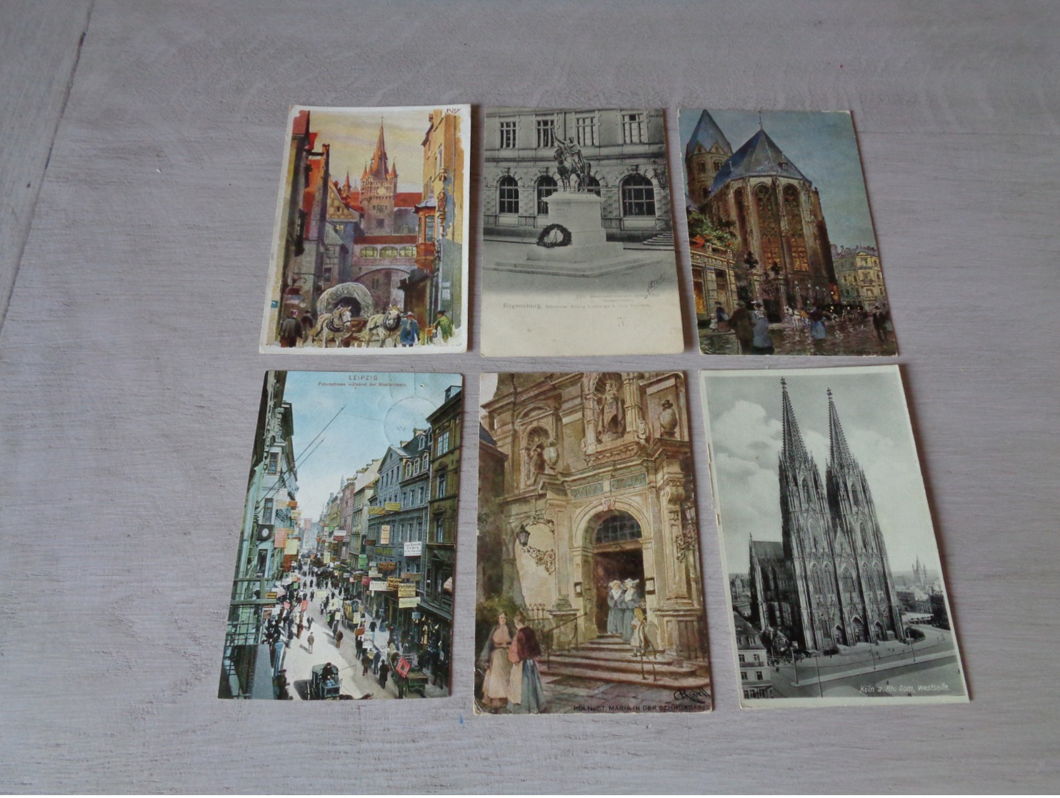 Lot de 60 cartes postales d' Allemagne Deutschland     Lot van 60 postkaarten van Duitsland - 60 scans