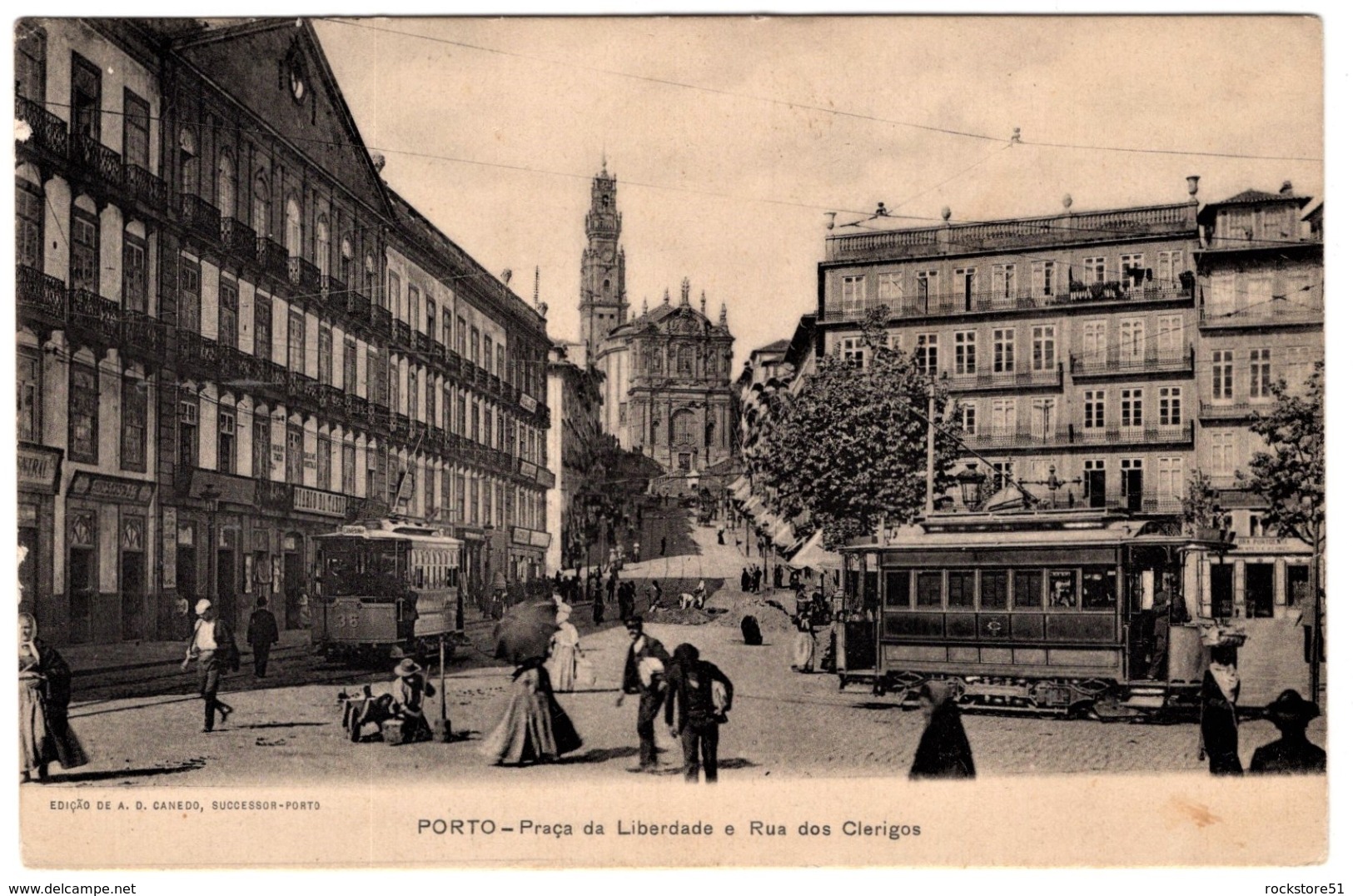 Porto PPraca Da Liberdade, Tram - Lisboa