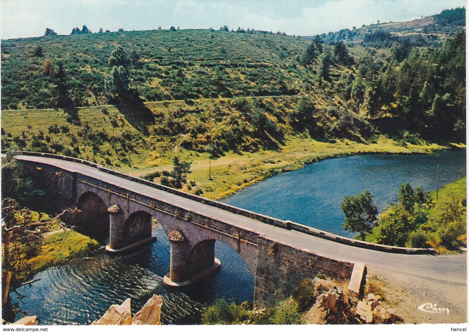 SAINT-ALBAN-sur-LIMAGNOLE. Pont De Basile Sur La Route De St-CHELY-d'APCHER - Saint Alban Sur Limagnole