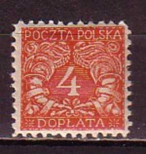 R3942 - POLOGNE POLAND TAXE Yv N°14 * - Postage Due