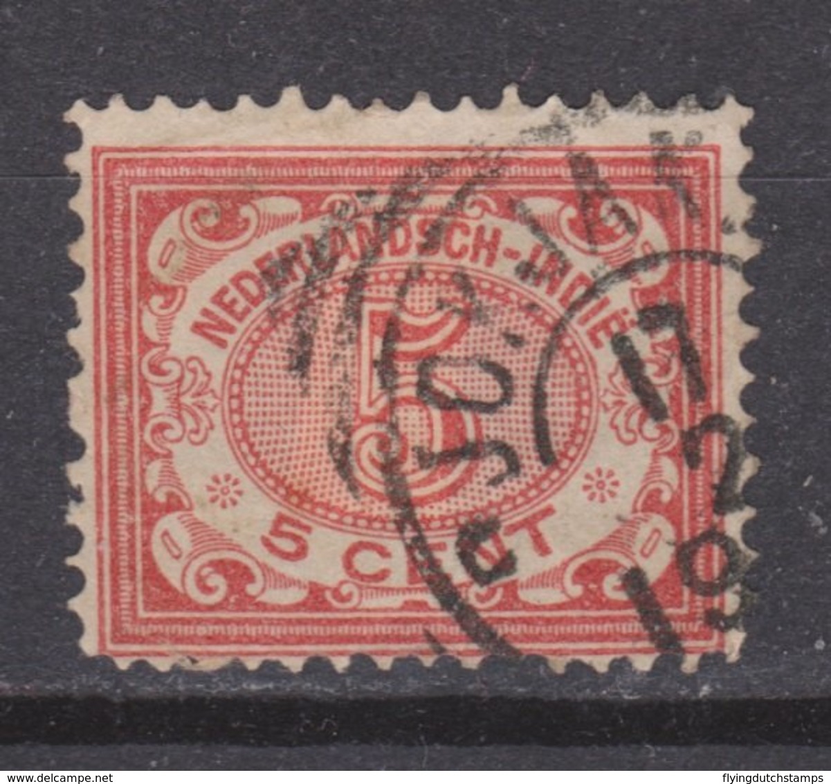 Nederlands Indie Dutch Indies 46 CANCEL DJOKJAKARTA Cijfer 1902 ; NETHERLANDS INDIES PER PIECE - Indes Néerlandaises