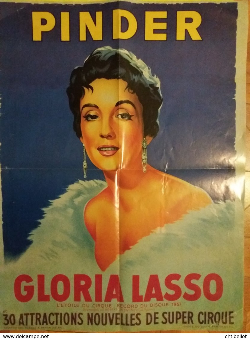 Cirque PINDER -Gloria Lasso - Posters
