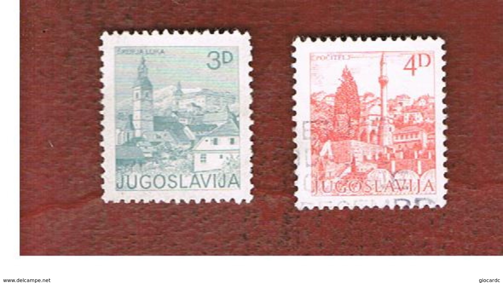 JUGOSLAVIA (YUGOSLAVIA)   - SG 1664a.1674   -    1982  TOURISM          -  USED - Usati