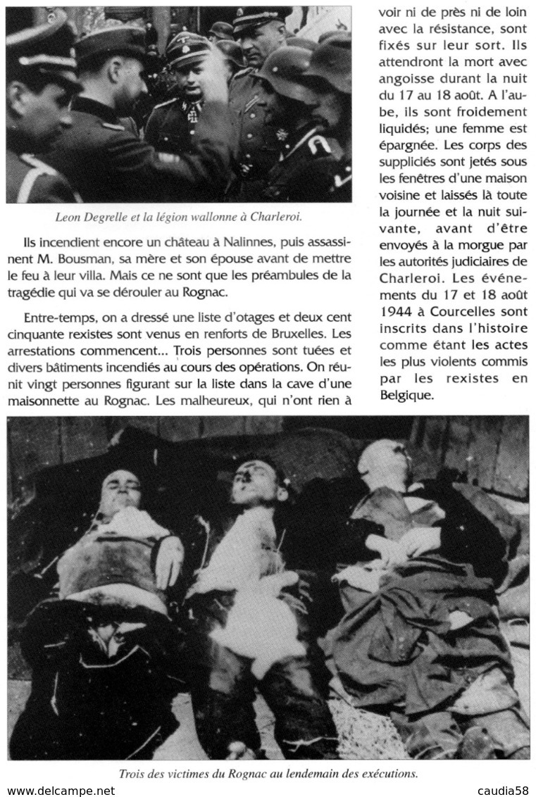 La Nuit De Courcelles De Armand Deltenre Et Jean Louvet. Légion Wallonne Et Léon Degrelle à Charleroi. - Programma's