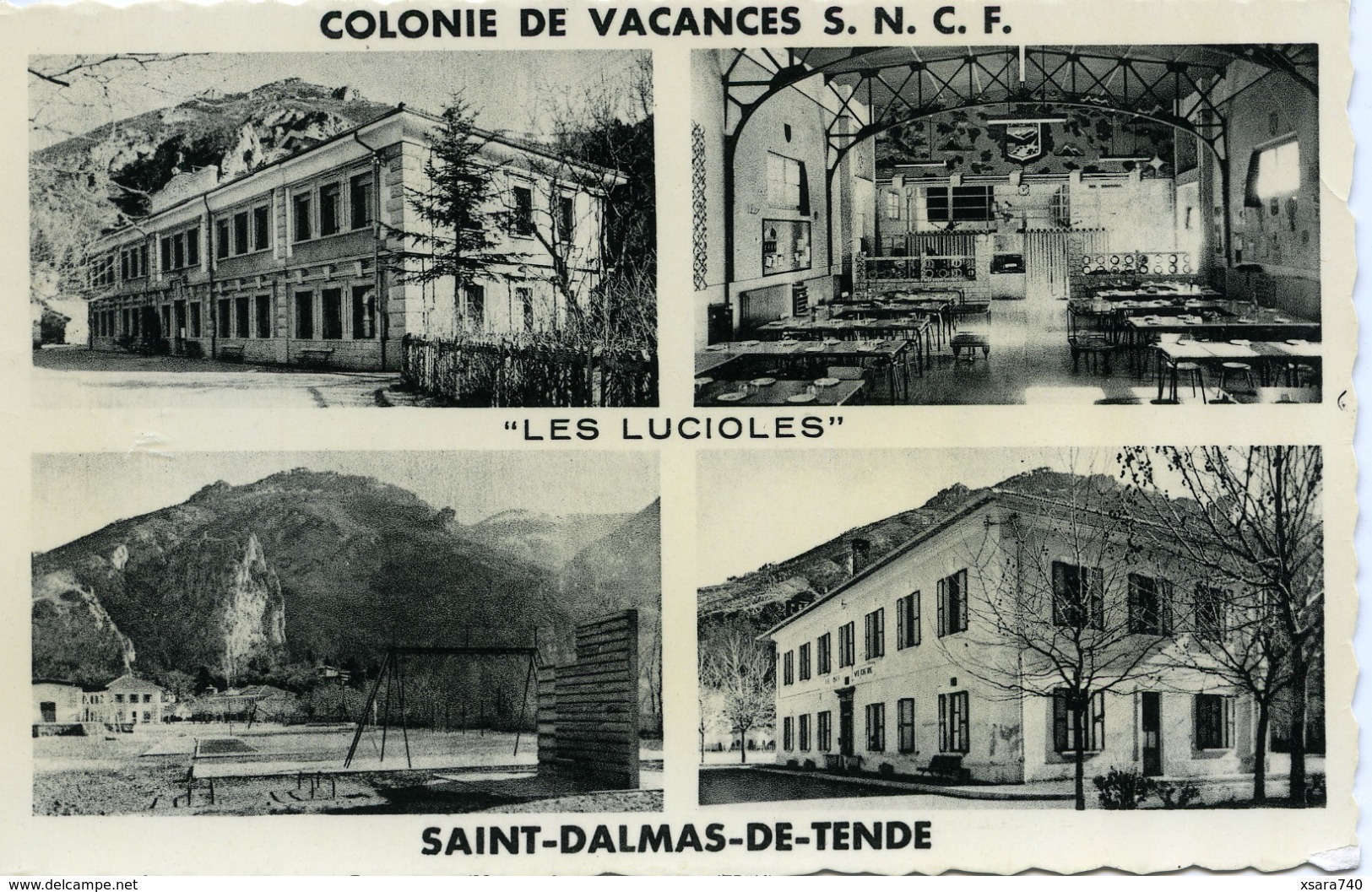 St Dalmas De Tende Colonie De Vacances SNCF Les Lucioles - Andere & Zonder Classificatie