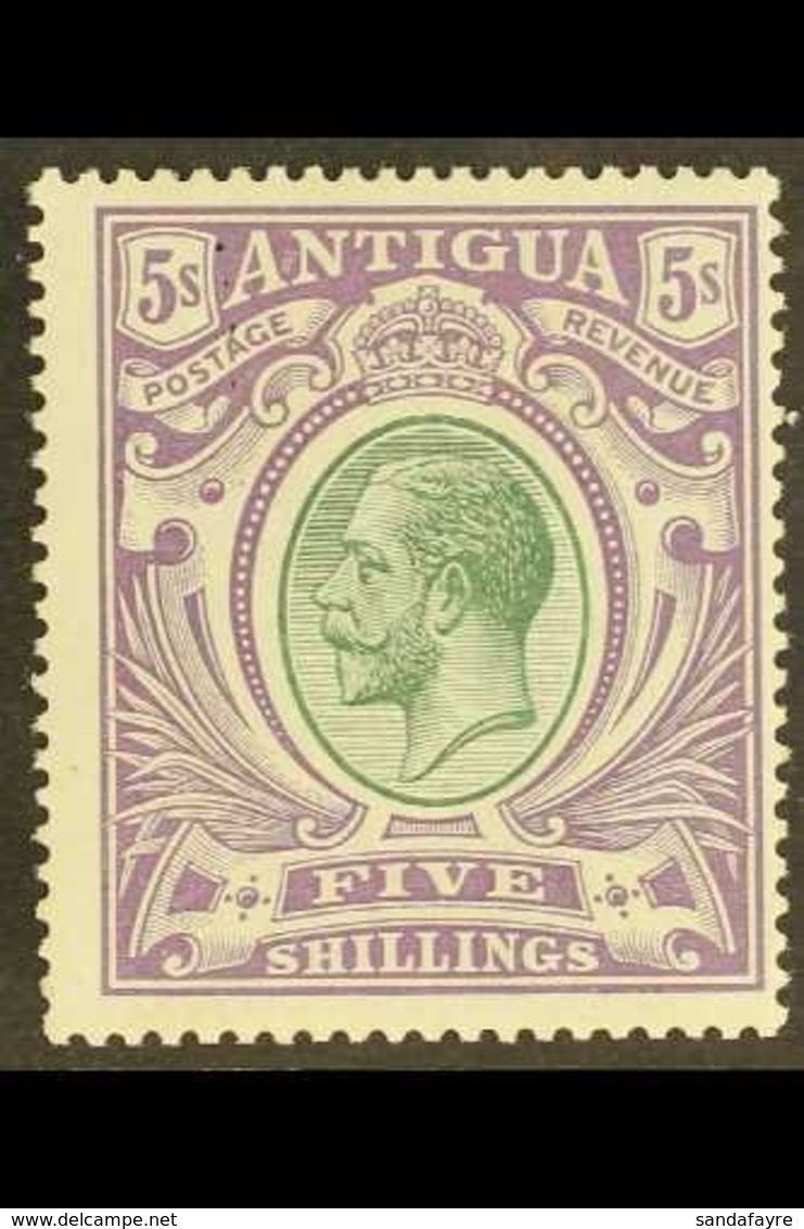 1913  5s Grey Green And Violet, Geo V, SG 51, Fine Mint. For More Images, Please Visit Http://www.sandafayre.com/itemdet - Sonstige & Ohne Zuordnung