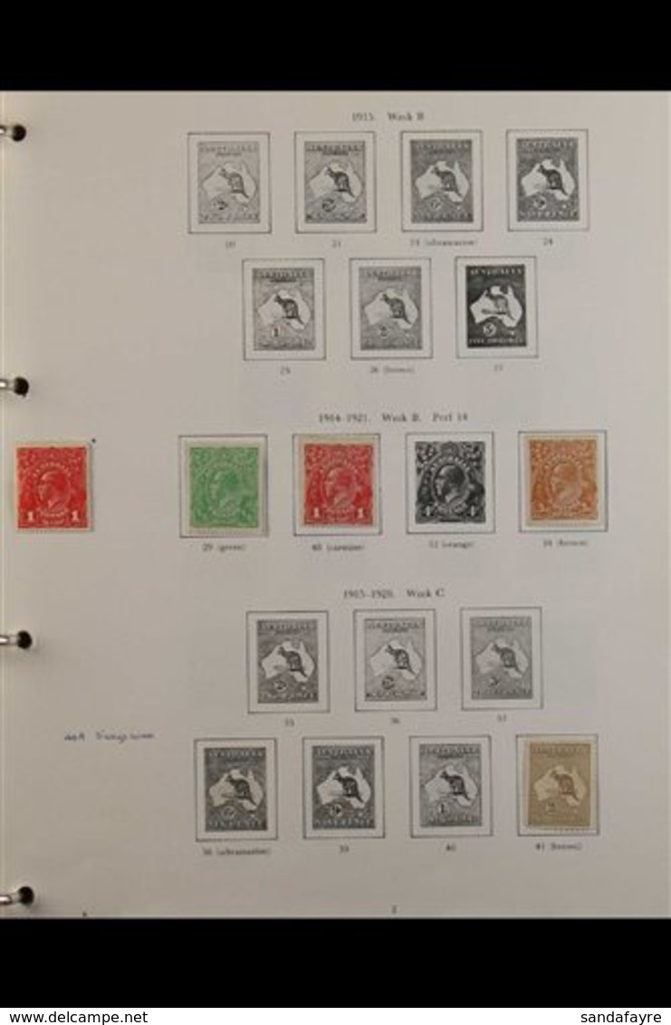 1913-1975 MINT COLLECTION  In A Stanley Gibbons Album With A Full Set Of Printed Pages For The Period, All Different, In - Other & Unclassified