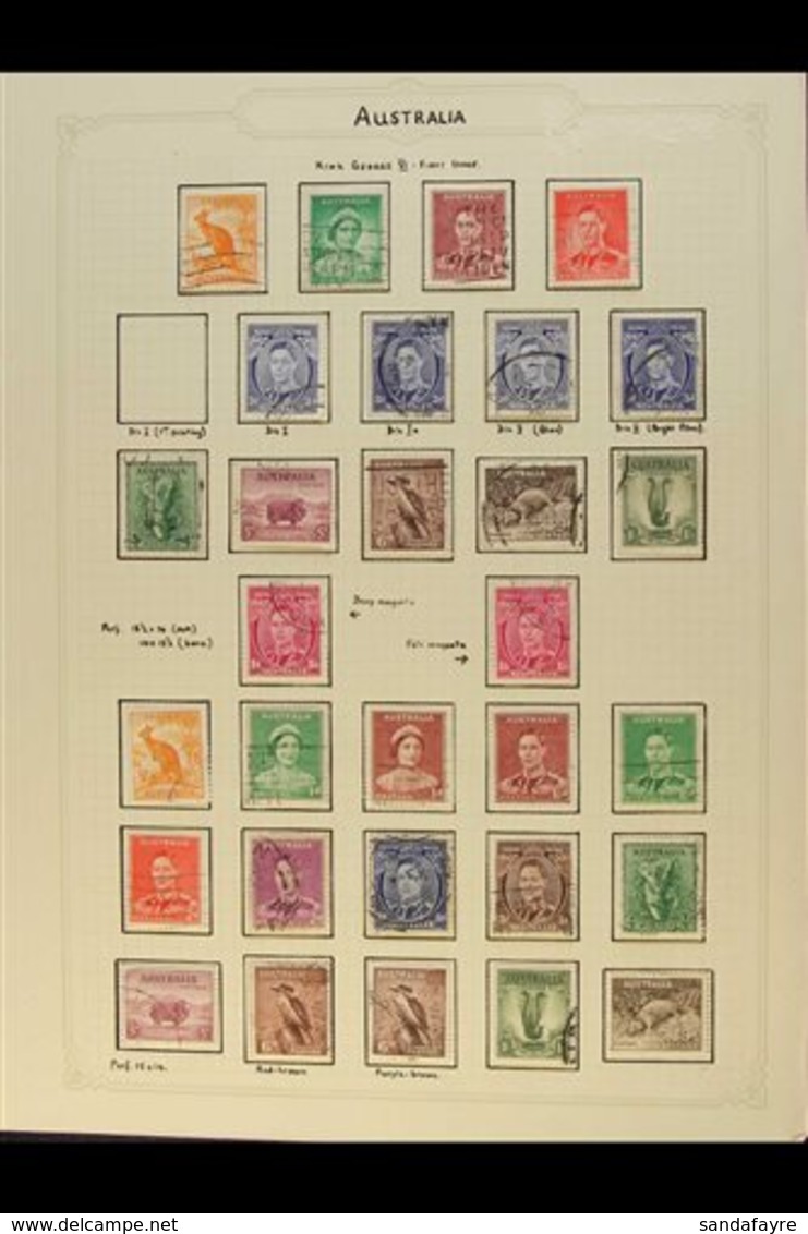 1937-70 VERY FINE USED COLLECTION.  An Attractive Collection With Many Sets, Shade, Paper & Perforation Variants Present - Andere & Zonder Classificatie