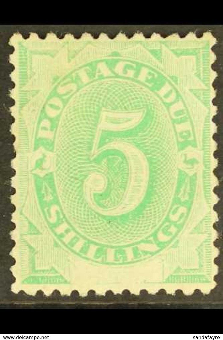 POSTAGE DUES  1902 5s Emerald Green, White Space At Foot, SG D8, Very Fine Mint. For More Images, Please Visit Http://ww - Sonstige & Ohne Zuordnung