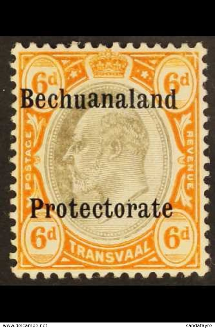 POSTAL FISCAL  1910 6d Black & Brown Orange, SG F1, Very Fine Mint For More Images, Please Visit Http://www.sandafayre.c - Other & Unclassified