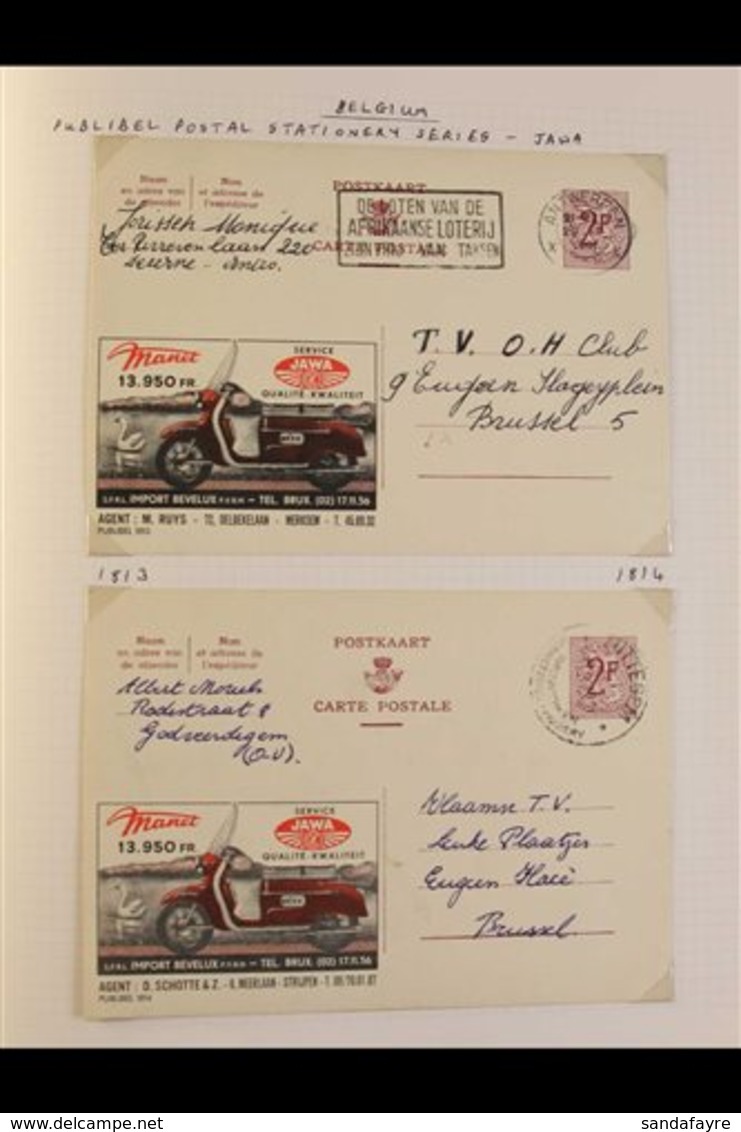 1920's-2000's COLLECTION FEATURING MOTORCYCLES  An Interesting Collection Presented In An Album, Includes Stamps, Covers - Other & Unclassified