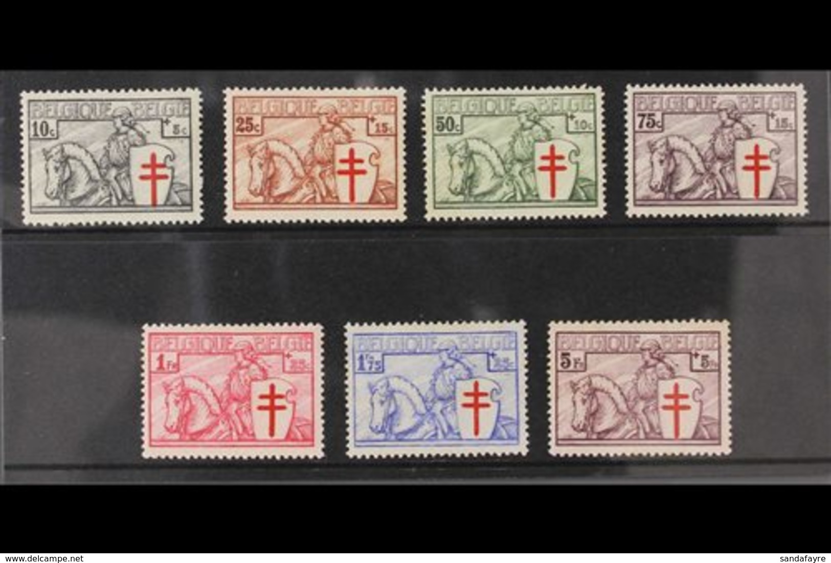 1934  Anti-TB Fund Complete Set COB 394/400, Never Hinged Mint. (7 Stamps) For More Images, Please Visit Http://www.sand - Other & Unclassified