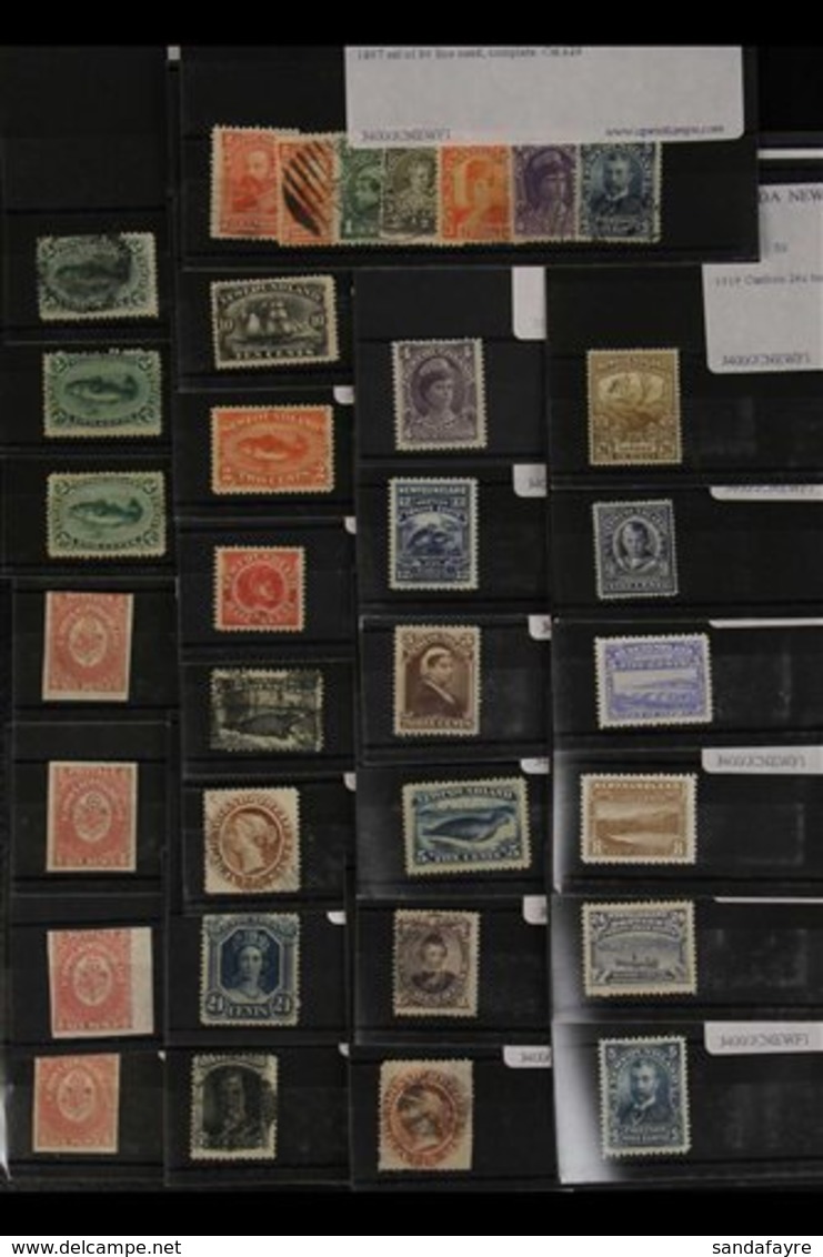 1862-1941 MINT & USED ACCUMULATION  With Some Duplication On Stock Cards, Includes 1862-64 6d (x4, All Four Margins) Min - Andere & Zonder Classificatie