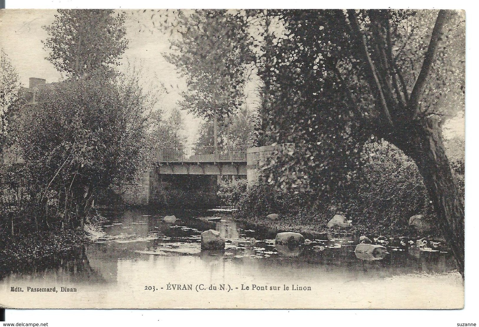 EVRAN - Pont Sur Le Linon - Passemard éditeur - VENTE DIRECTE X - Evran