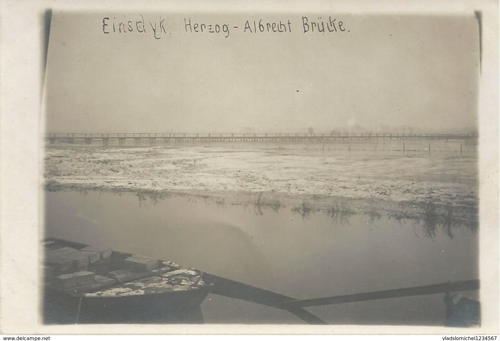 Vladslo Esen Einsdyk Herzog Albrecht Brücke - Oorlog 1914-18